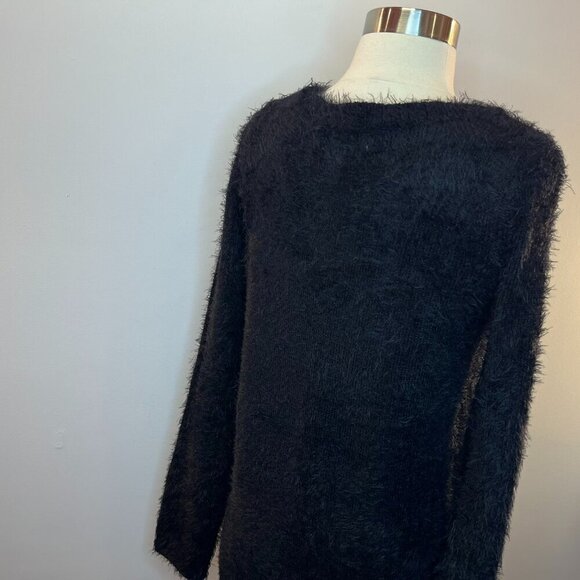 IF IT WERE ME Women's Soft Knit Black Sweater Dress - Size Medium - NWT - Picture 5 of 5